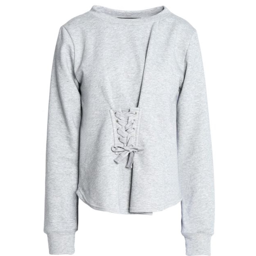 W118 Walter Baker Corset Sweatshirt, NWT, Sz S